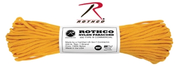 Show details for Goldenrod - 100 Foot - 550 LB Type III Paracord Picture of Goldenrod - 100 Foot - 550 LB Type III Paracord
