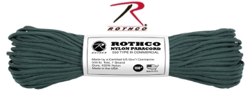 Show details for Hunter Green - 100 Foot - 550 LB Type III Paracord Picture of Hunter Green - 100 Foot - 550 LB Type III Paracord