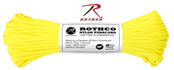 Show details for Neon Yellow - 100 Foot - 550 LB Type III Paracord Picture of Neon Yellow - 100 Foot - 550 LB Type III Paracord