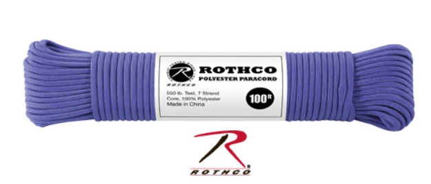 Picture of Royal Blue - 100 Foot - 5/32 Inch - Polyester Paracord