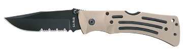 Show details for Desert MULE Folder, Serrated Edge by KA-BAR® Picture of Desert MULE Folder, Serrated Edge by KA-BAR®