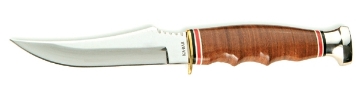 Show details for Skinner with Leather Sheath by KA-BAR® Picture of Skinner with Leather Sheath by KA-BAR®