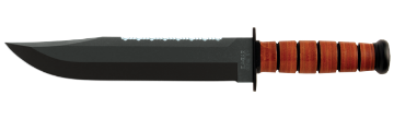 Show details for Leather Handled Big Brother by KA-BAR® Picture of Leather Handled Big Brother by KA-BAR®