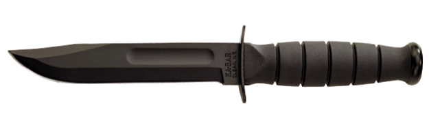 Picture of Short Black KA-BAR® with Glass Filled Nylon Sheath