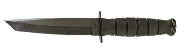 Picture of Short Black Tanto KA-BAR® with Leather Sheath