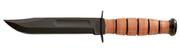 Picture of Shorty KA-BAR® with Brown Leather Sheath