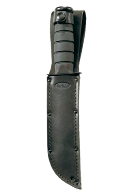 Picture of Replacement Sheath: Black Leather, KA-BAR® USA