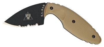 Show details for TDI Law Enforcement Knife with Coyote Brown Handle by KA-BAR® Picture of TDI Law Enforcement Knife with Coyote Brown Handle by KA-BAR®