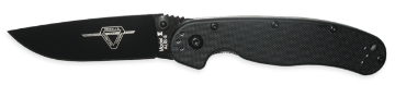 Show details for Black RAT 2 Folder | Ontario Knife Picture of Black RAT 2 Folder | Ontario Knife