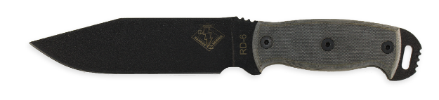 Picture of RD 6 - Black Micarta - Ontario Knife Company
