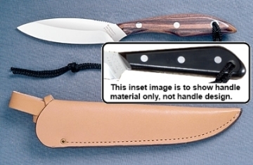Show details for Grohmann M1S - #1 | Micarta | Stainless Steel | Open Sheath Picture of Grohmann M1S - #1 | Micarta | Stainless Steel | Open Sheath