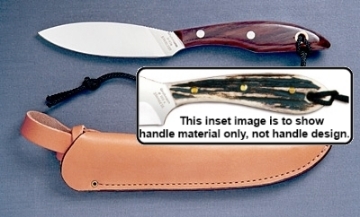 Show details for Grohmann H1SF - #1 | Stag Horn | Stainless Steel (Flat Grind) | Open Sheath Picture of Grohmann H1SF - #1 | Stag Horn | Stainless Steel (Flat Grind) | Open Sheath