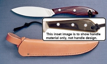 Show details for Grohmann W1SF - #1 | Water Buffalo Horn | Stainless Steel | Regular Leather Sheath Picture of Grohmann W1SF - #1 | Water Buffalo Horn | Stainless Steel | Regular Leather Sheath