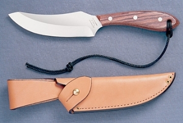 Show details for Grohmann R100C - #100 | Rosewood | Carbon Steel | Regular Button Tab Sheath Picture of Grohmann R100C - #100 | Rosewood | Carbon Steel | Regular Button Tab Sheath