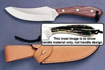 Show details for Grohmann H100S - #1 | Stag Horn | Stainless Steel | Regular Button Tab Picture of Grohmann H100S - #1 | Stag Horn | Stainless Steel | Regular Button Tab