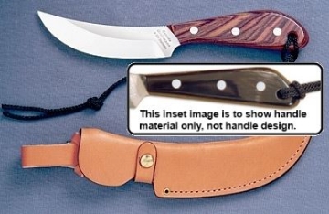 Show details for Grohmann W101S - #101 | Water Buffalo Horn | Stainless Steel | Regular Button Tab Sheath Picture of Grohmann W101S - #101 | Water Buffalo Horn | Stainless Steel | Regular Button Tab Sheath