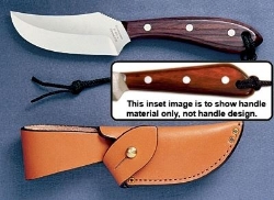 Picture of Grohmann X103S - #103 | Resinwood | Stainless Steel | Regular Button Tab Sheath Picture of Grohmann X103S - #103 | Resinwood | Stainless Steel | Regular Button Tab Sheath