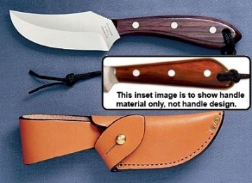 Show details for Grohmann X103S - #103 | Resinwood | Stainless Steel | Regular Button Tab Sheath Picture of Grohmann X103S - #103 | Resinwood | Stainless Steel | Regular Button Tab Sheath