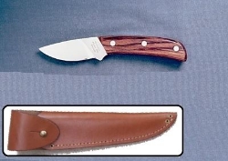 Picture of Grohmann R104SFA - #104 | Rosewood | Stainless Steel | Overlap Leather Sheath Picture of Grohmann R104SFA - #104 | Rosewood | Stainless Steel | Overlap Leather Sheath
