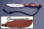 Show details for Grohmann R2SS - #2 | Rosewood | Stainless Steel | Leather Sheath with Sharpening Steel Picture of Grohmann R2SS - #2 | Rosewood | Stainless Steel | Leather Sheath with Sharpening Steel