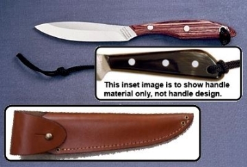 Show details for Grohmann W2SA - #2 | Water Buffalo Horn | Stainless Steel | Overlap Leather Picture of Grohmann W2SA - #2 | Water Buffalo Horn | Stainless Steel | Overlap Leather