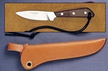 Show details for Grohmann X3SF - #3 | Resinwood | Stainless Steel | Regular Open Leather Sheath Picture of Grohmann X3SF - #3 | Resinwood | Stainless Steel | Regular Open Leather Sheath