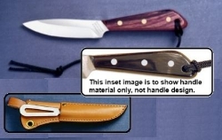 Picture of Grohmann W3SM - #3 | High Lustre Water Buffalo Horn | Stainless Steel | Leather Sheath with Marlin Spike and Shackler Tool Picture of Grohmann W3SM - #3 | High Lustre Water Buffalo Horn | Stainless Steel | Leather Sheath with Marlin Spike and Shackler Tool