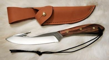 Show details for Grohmann R4SG - #4 | Rosewood | Gut Hook Stainless Steel | Regular Button Tab Picture of Grohmann R4SG - #4 | Rosewood | Gut Hook Stainless Steel | Regular Button Tab