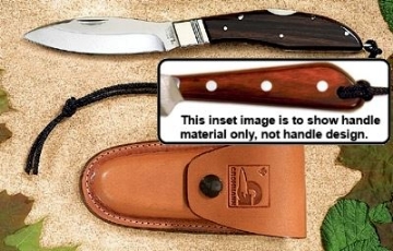 Show details for D.H.Russell Lockblade - Xtra Water-Resistant Handle - Stainless Steel - Regular Overlap Sheath by Grohmann® Picture of D.H.Russell Lockblade - Xtra Water-Resistant Handle - Stainless Steel - Regular Overlap Sheath by Grohmann®