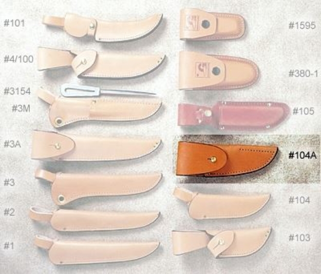 Picture of #104 Overlap Sheath by Grohmann Knives Ltd.
