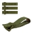 Picture of 3 Inch TacTie™ Attachment Strap Pkg of 4 by Maxpedition®