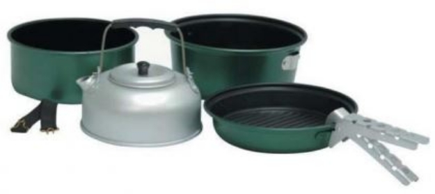 Picture of BLOWOUT: Canyon Ultralite Deluxe Cookset by Chinook®