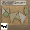 Picture of 3D PVC 3 x 3 Tangram 7-Piece Morale Patch by Maxpedition