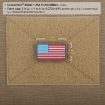 Picture of 2 x 1 American Flag 3D PVC Morale Patch by Maxpedition