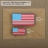 Picture of 2 x 1 American Flag 3D PVC Morale Patch by Maxpedition