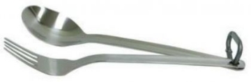 Show details for Apex 2 Piece Titanium Cutlery Set by Chinook® Picture of Apex 2 Piece Titanium Cutlery Set by Chinook®