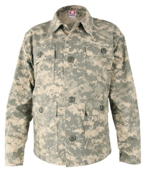Show details for Discontinued: Kids BDU Coat 50/50 Nylon/Cotton RipStop by Propper® Picture of Discontinued: Kids BDU Coat 50/50 Nylon/Cotton RipStop by Propper®