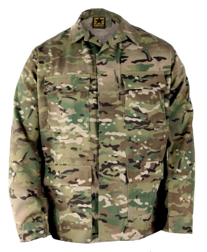 Show details for Discontinued: BDU 4 Pocket Coat 65/35 Poly/Cotton Twill by Propper™ Picture of Discontinued: BDU 4 Pocket Coat 65/35 Poly/Cotton Twill by Propper™