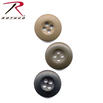 Show details for BDU Buttons by Rothco® Picture of BDU Buttons by Rothco®