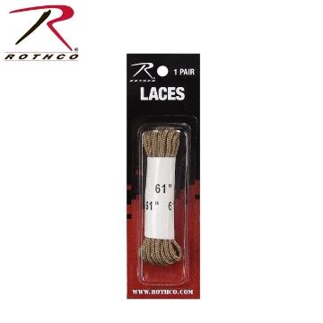 Show details for 61 Inch Military Boot Laces by Rothco® Picture of 61 Inch Military Boot Laces by Rothco®