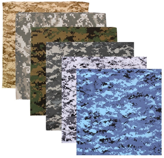 Picture of Digital Camo Bandanas 22 inch by Rothco®