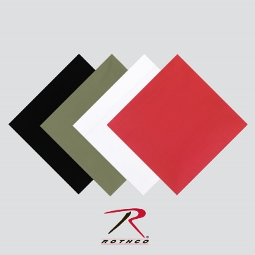 Show details for 27 x 27 Solid Colour Bandanas by Rothco® Picture of 27 x 27 Solid Colour Bandanas by Rothco®