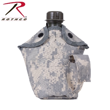 Show details for GI Style 1 Quart Canteen Cover by Rothco® Picture of GI Style 1 Quart Canteen Cover by Rothco®