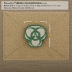 Picture of Biohazard Skull PVC Patch 2" x 2" by Maxpedition®