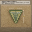 Picture of Caduceus PVC Patch 2.6" x 2.6" by Maxpedition®