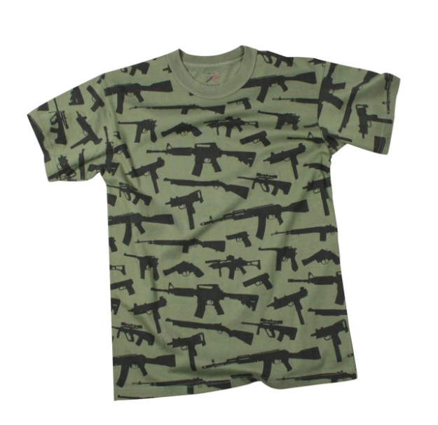 Picture of Vintage "Guns" T-Shirts by Rothco®