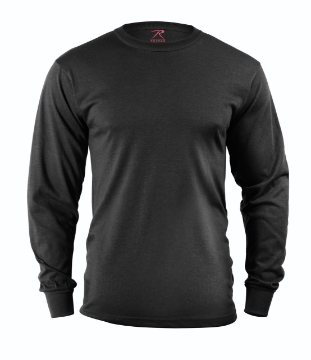 Show details for T-Shirt - Long Sleeve Solid Colour Poly/Cotton by Rothco® Picture of T-Shirt - Long Sleeve Solid Colour Poly/Cotton by Rothco®