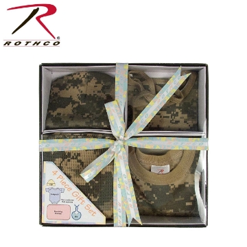 Show details for Infant 4 Piece Camo Boxed Gift Set by Rothco® Picture of Infant 4 Piece Camo Boxed Gift Set by Rothco®