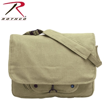 Show details for Vintage Canvas Paratrooper Shoulder Bag by Rothco® Picture of Vintage Canvas Paratrooper Shoulder Bag by Rothco®