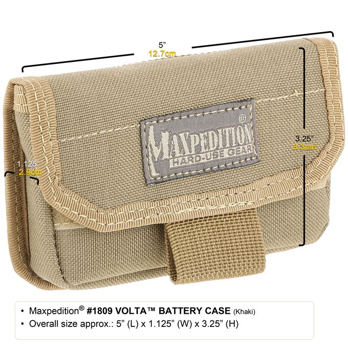 VOLTA AA Battery Pouch | Nylon | Maxpedition | Adventure Gear Canada